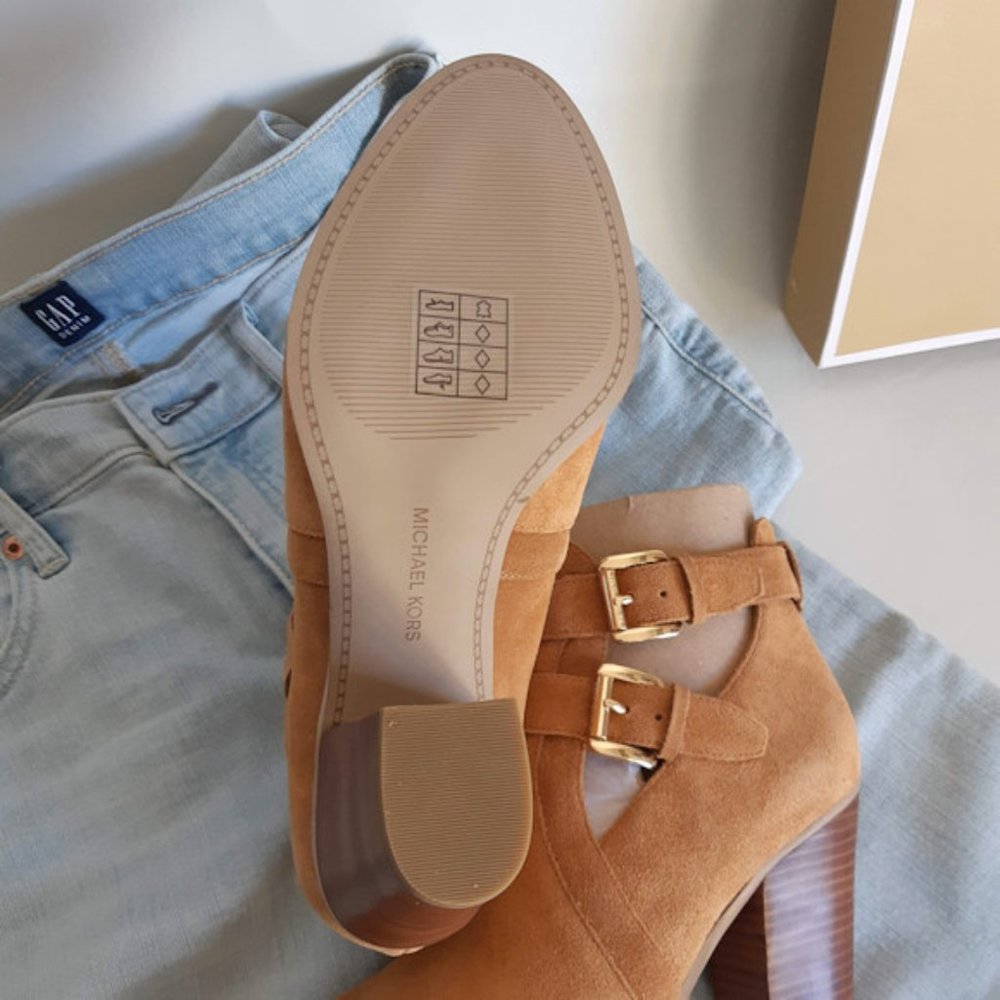 MICHAEL KORS Walden Suede Bootie - Picture 6 of 10